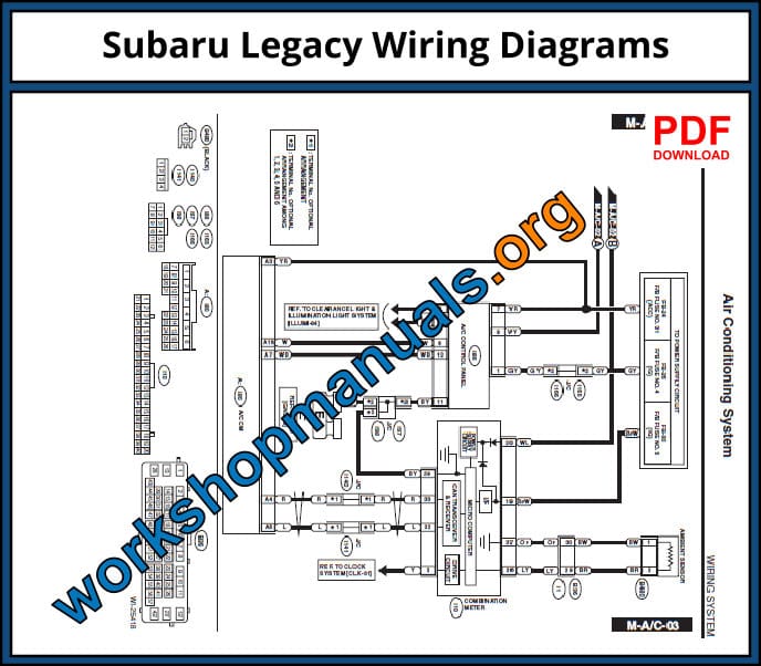 Subaru Legacy Wiring Diagrams