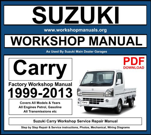 Suzuki Carry Workshop Repair Manual