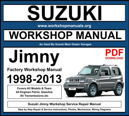 Suzuki Jimny Workshop Repair Manual