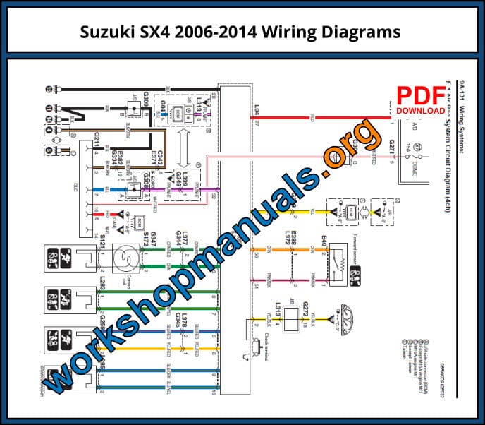 Suzuki SX4 Wiring Diagrams Download PDF