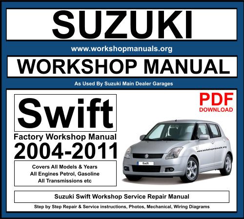 Suzuki Swift Workshop Repair Manual