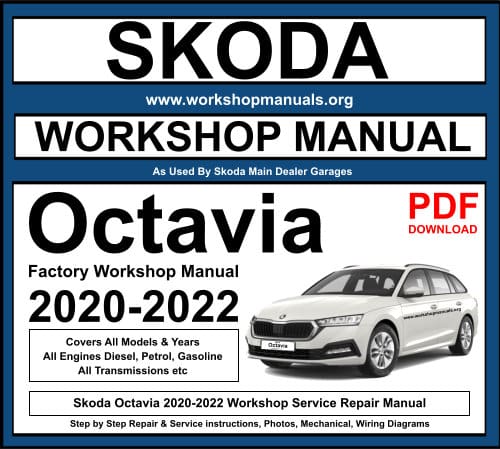 Skoda Octavia Workshop Manual Service Manual Télécharger