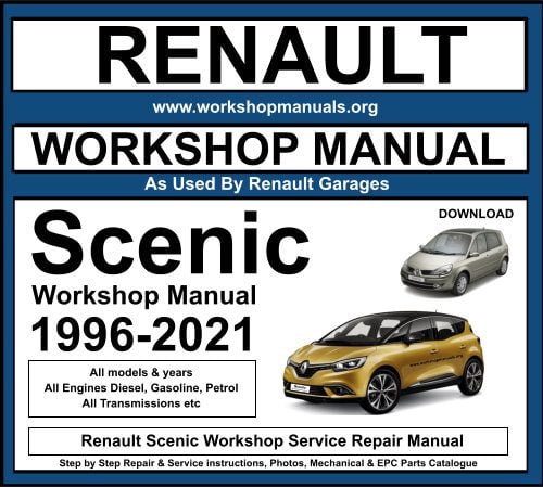 Renault Scenic Workshop Service Repair Manual