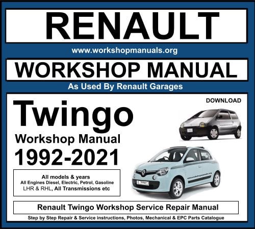 Renault Twingo Workshop Service Repair Manual