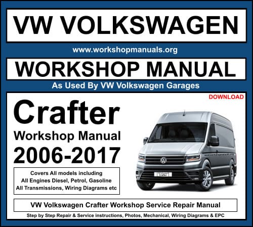 VW Volkswagen Crafter Workshop Service Repair Manual
