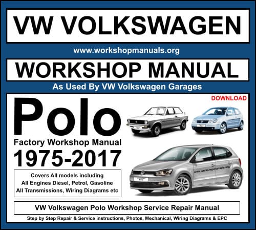 VW Volkswagen Polo Workshop Service Repair Manual