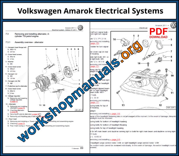 Volkswagen Amarok Electrical Systems Download