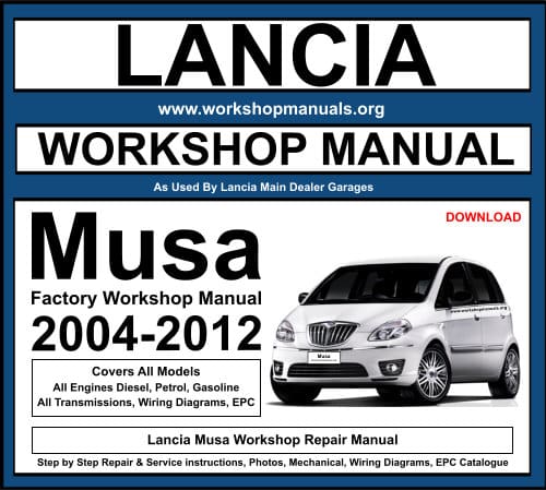 Lancia Musa Workshop Repair Manual