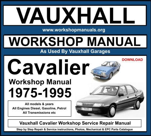 Vauxhall Cavalier Workshop Service Repair Manual