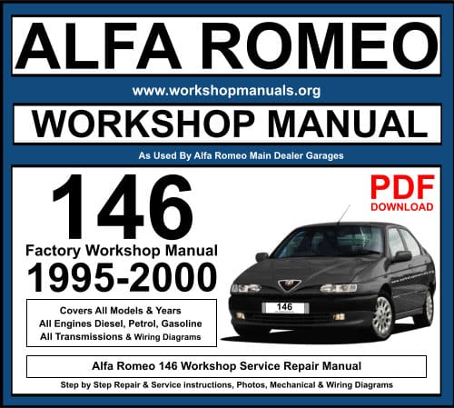 Alfa Romeo 146 PDF Workshop Repair Manual