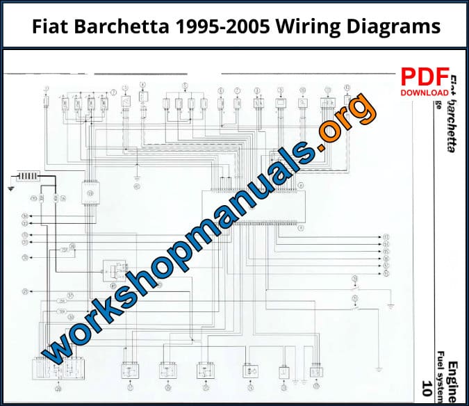 Fiat Barchetta 1995-2005 Wiring Diagrams Download PDF