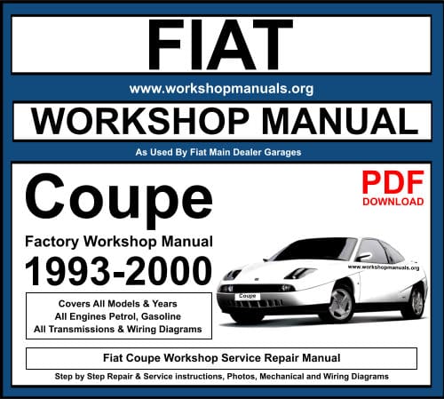 Fiat Coupe Workshop Repair Manual