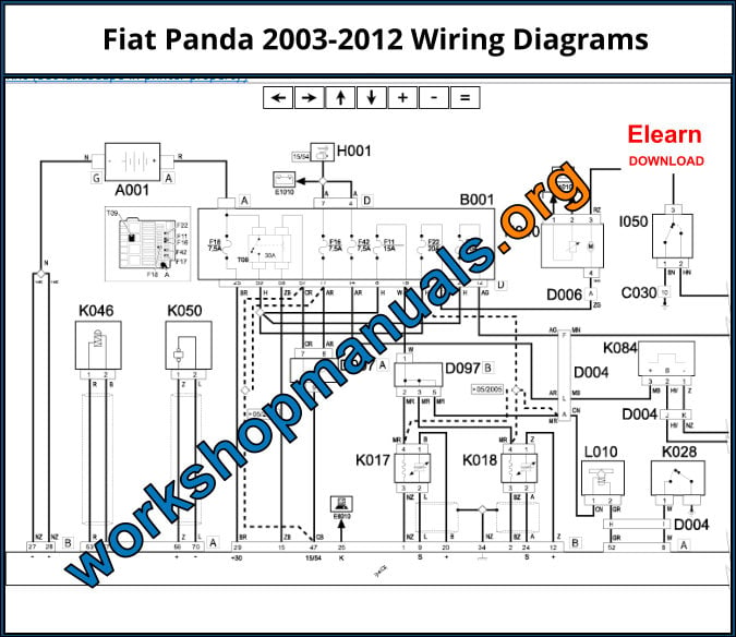 Fiat Panda 2003-2012 Wiring Diagrams