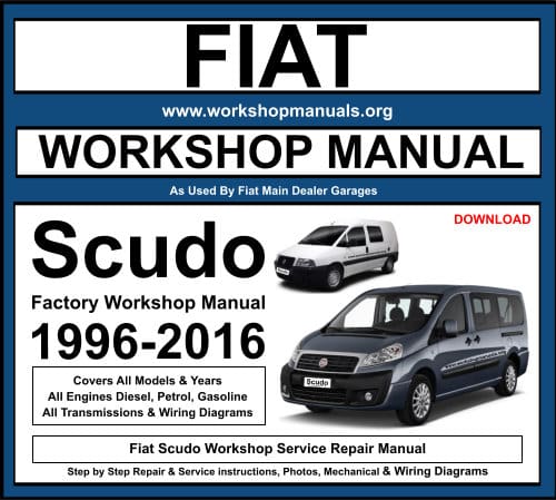 Fiat Scudo Workshop Repair Manual