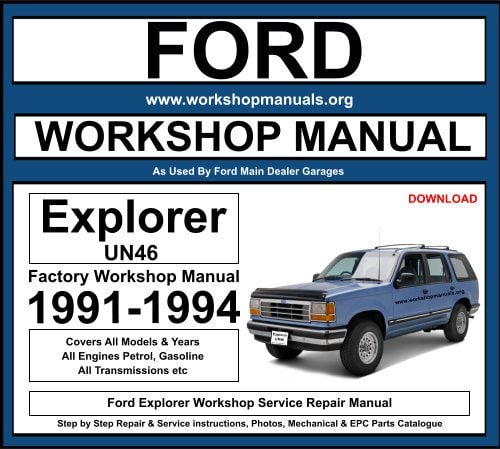 Ford Explorer Manual