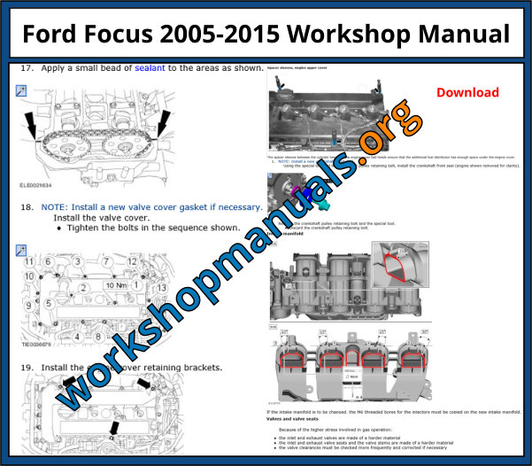 Ford Focus 2005-2015 Workshop Manual