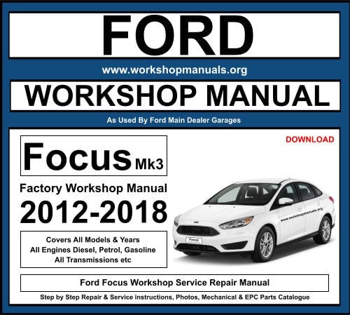 Ford Focus Workshop Repair Manual