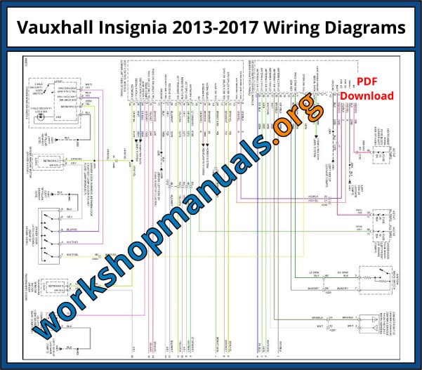 Vauxhall Insignia 2013-2017 Wiring Diagrams