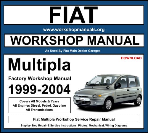 Fiat Multipla Workshop Repair Manual