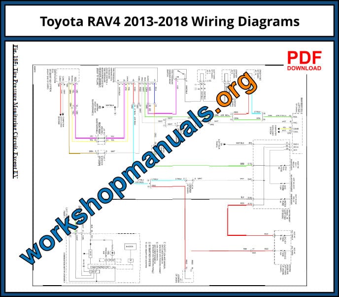 Toyota RAV4 2013-2018 Wiring Diagrams Download PDF