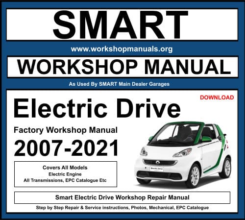 Smart Electric Drive Workshop Repair Manual