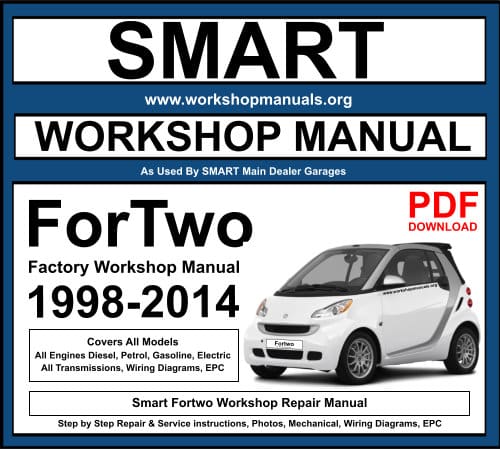 Smart fortwo Workshop Repair Manual PDF