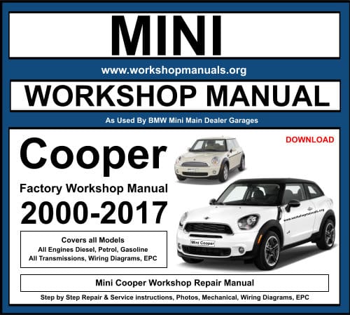 Mini Cooper Workshop Repair Manual