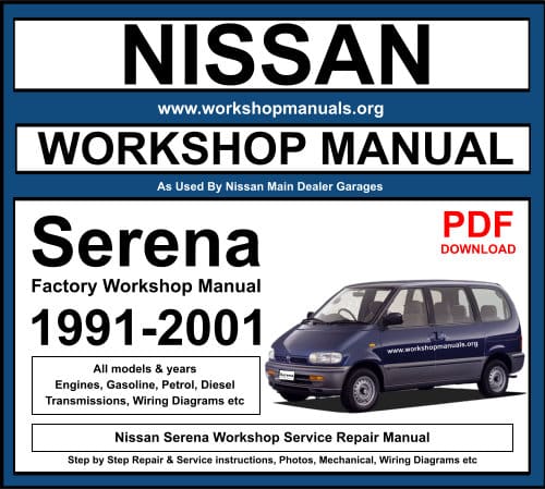 Nissan Serena Workshop Service Repair Manual