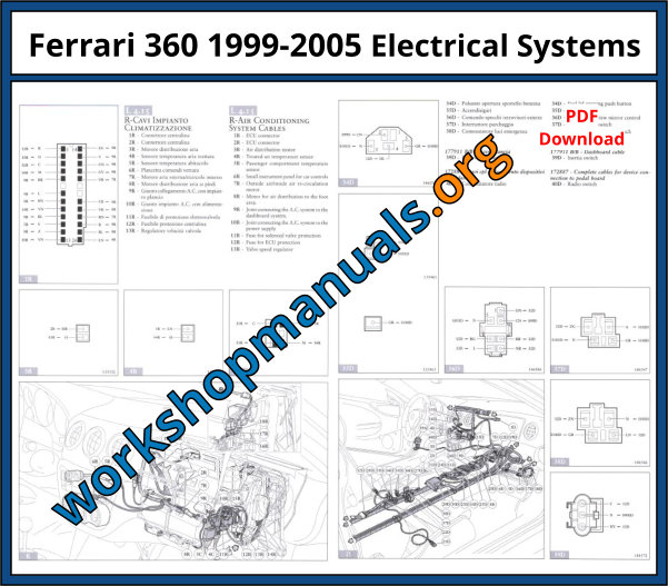Ferrari 360 1999-2005 Electrical Systems
