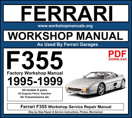 Ferrari F355 Workshop Repair Manual Download PDF