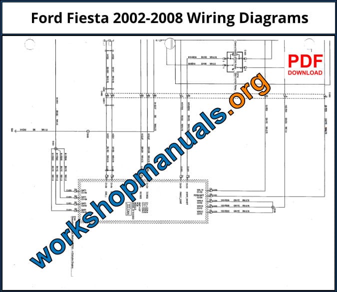 Ford Fiesta 2002-2008 Wiring Diagrams Download PDF