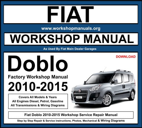 Fiat Doblo 2010-2015 Workshop Repair Manual