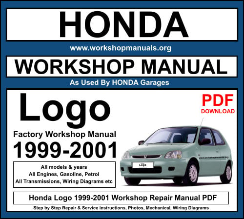 Honda Logo 1996-2001 Workshop Service Repair Manual PDF