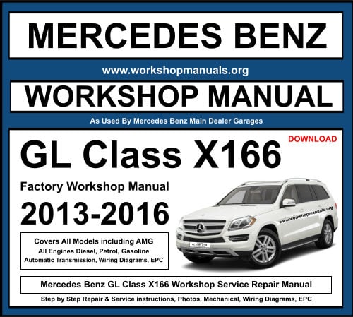 Mercedes Benz GL Class X166 Workshop Repair Manual