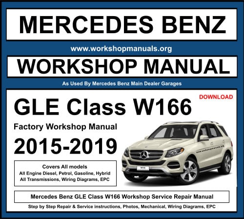 Mercedes Benz GLE Class W166 Workshop Repair Manual Download