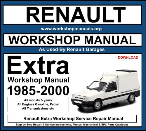 Renault Extra Workshop Service Repair Manual