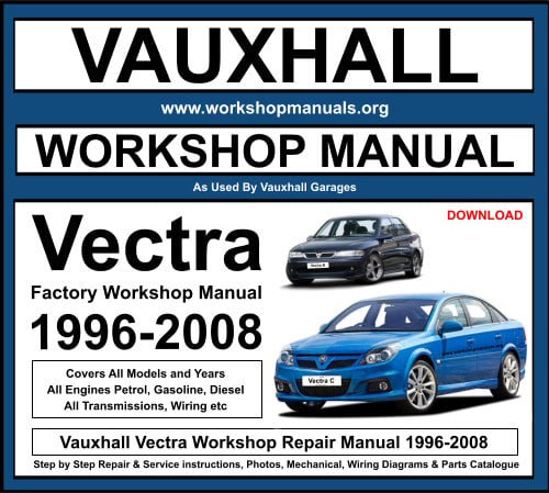 Vauxhall Vectra Workshop Repair Manual Download