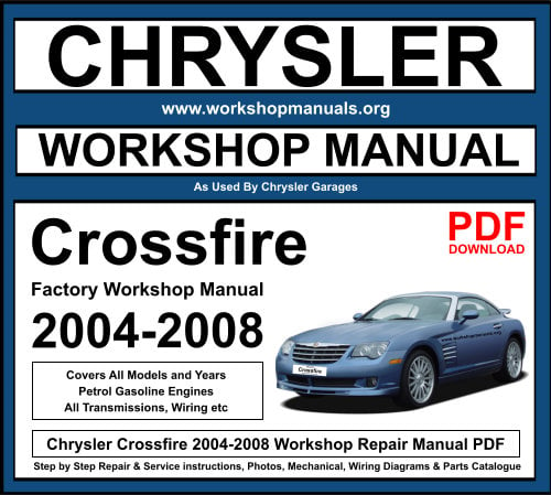 Chrysler Crossfire Workshop Repair Manual PDF