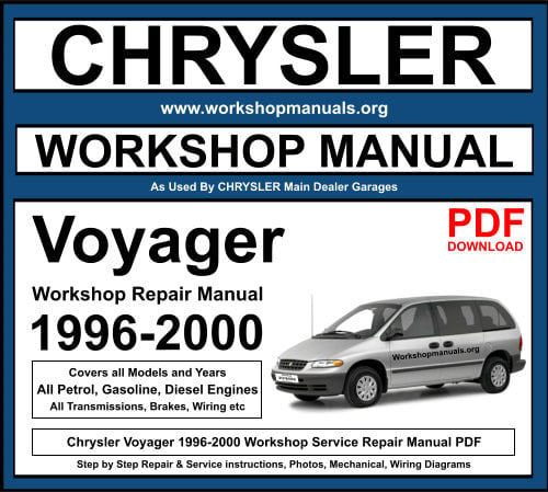 Chrysler Voyager 1996-2000 Workshop Repair Manual Download PDF