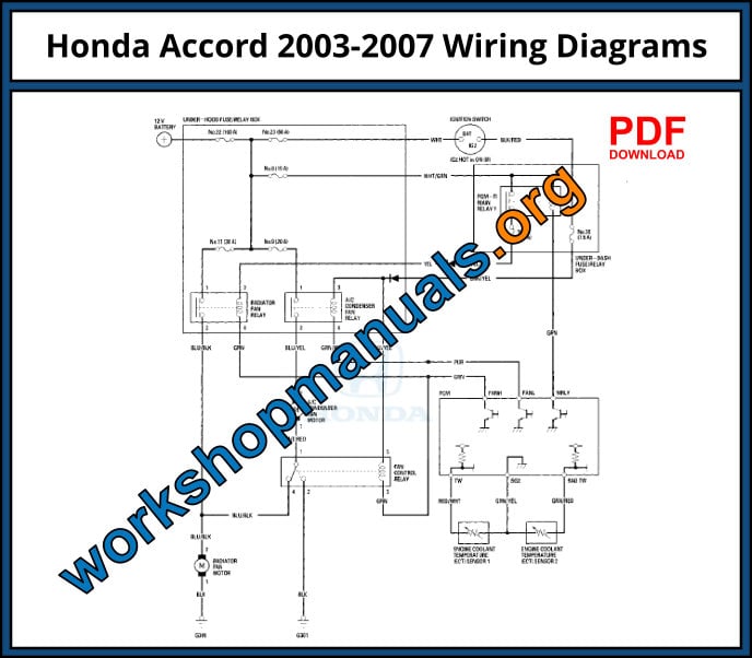 Honda Accord Wiring Diagrams Download