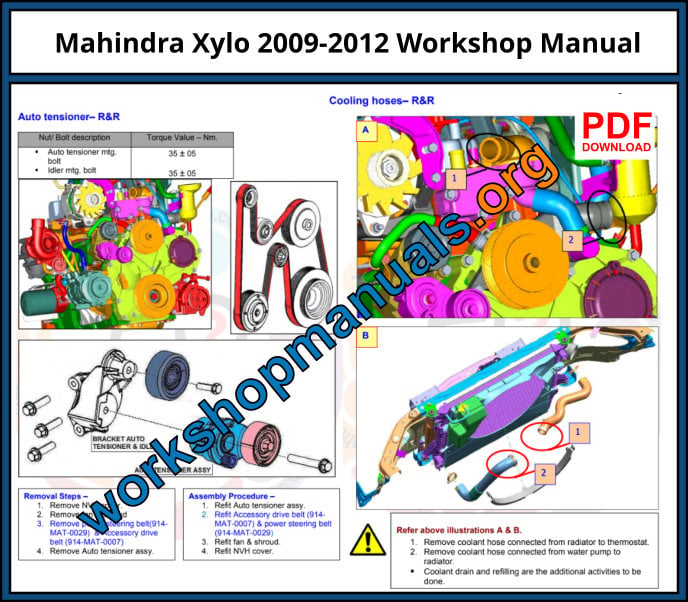 Mahindra Xylo 2009-2012 Workshop Manual PDF
