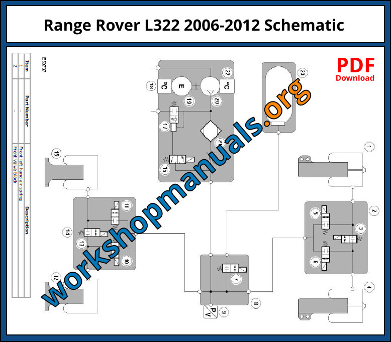 Range Rover L322 2006-2012 Wiring Diagrams