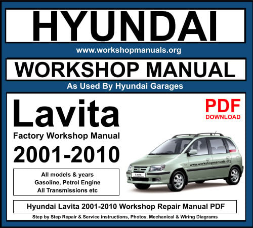 Hyundai Lavita 2001-2010 Workshop Repair Manual
