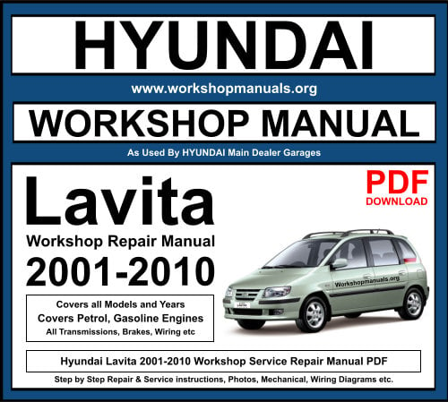 Hyundai Lavita 2001-2010 Workshop Repair Manual Download PDF