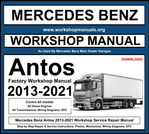 Mercedes Benz Antos Workshop Repair Manual