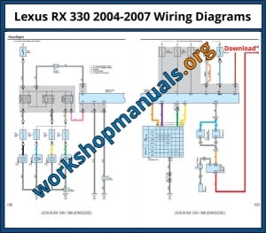 Lexus RX330 Workshop Repair Manual Download 2004-2007