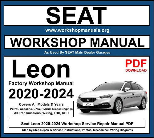 Seat Leon 2020-2024 Workshop Repair Manual Download PDF