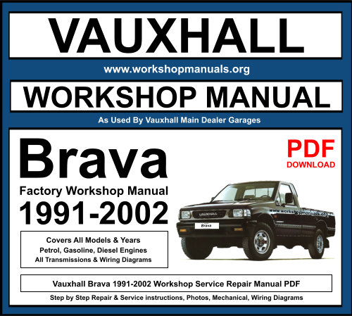 Vauxhall Brava 1991-2002 Workshop Repair Manual Download