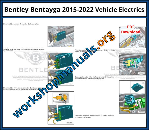 Bentley Bentayga 2015-2022 Vehicle Electrics