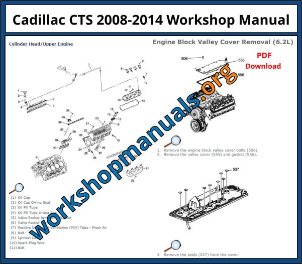 Cadillac CTS 2008-2014 Workshop Manual